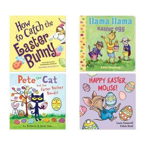 Easter & Spring Fun Pack - 4-Book Complete Bundle Set for Kids